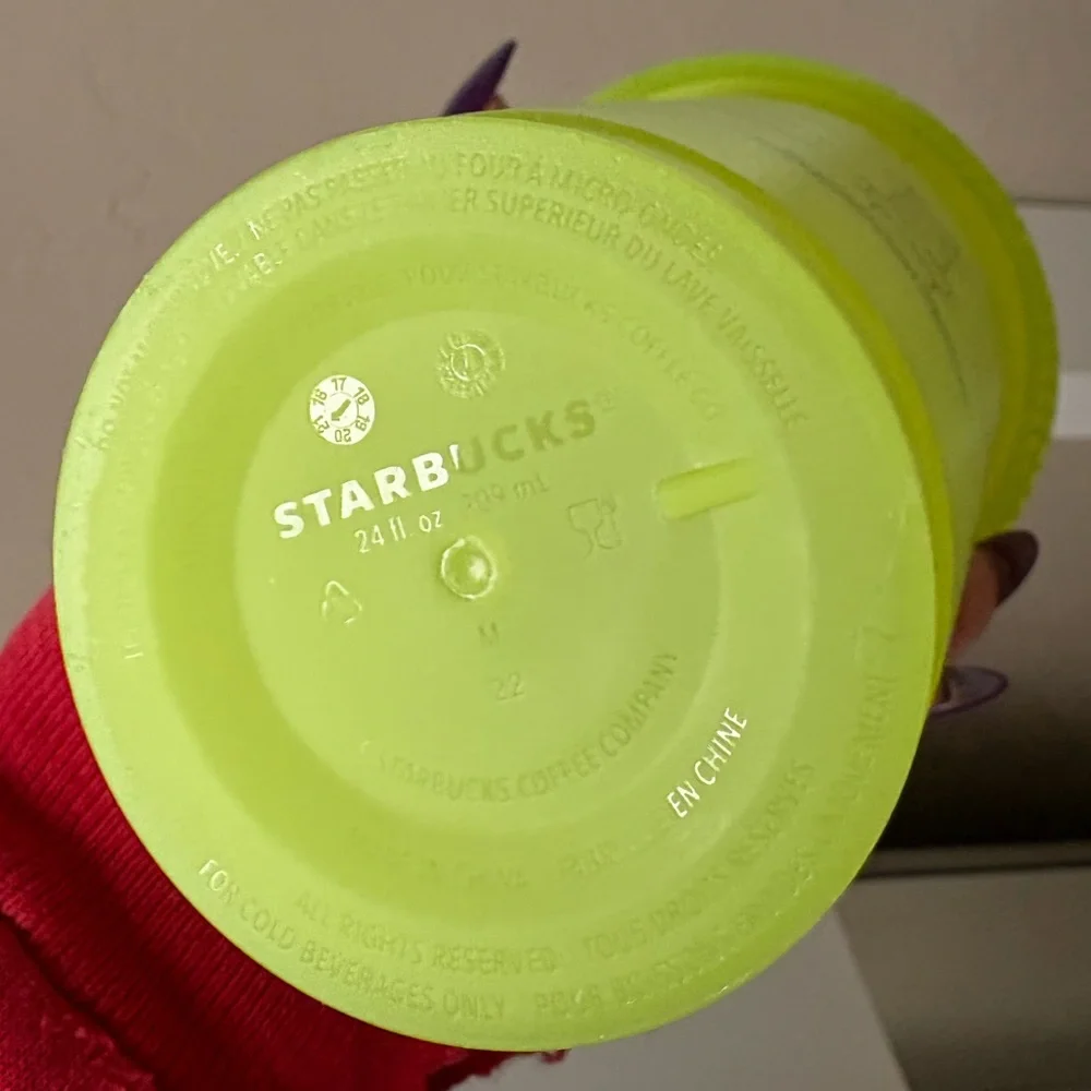 Starbucks bright green
